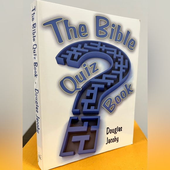 The Bible Quiz Book by Douglas Jacoby - Picture 2 of 2